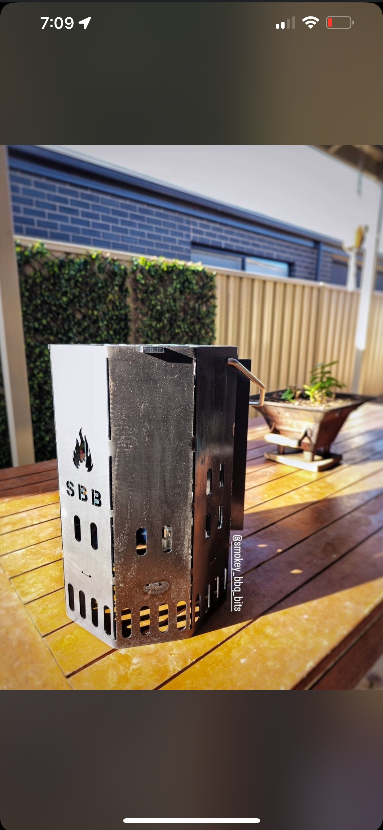 Smokey BBQ Bits Charcoal Chimney