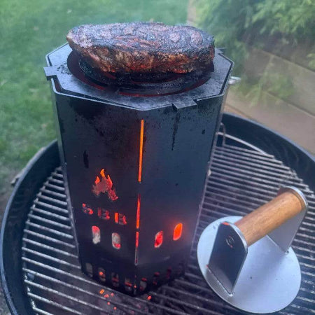 Charcoal Chimney Starter - Smokey BBQ Bits - Smokey BBQ Bits