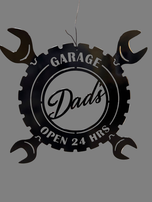 Dad’s Workshop Decor